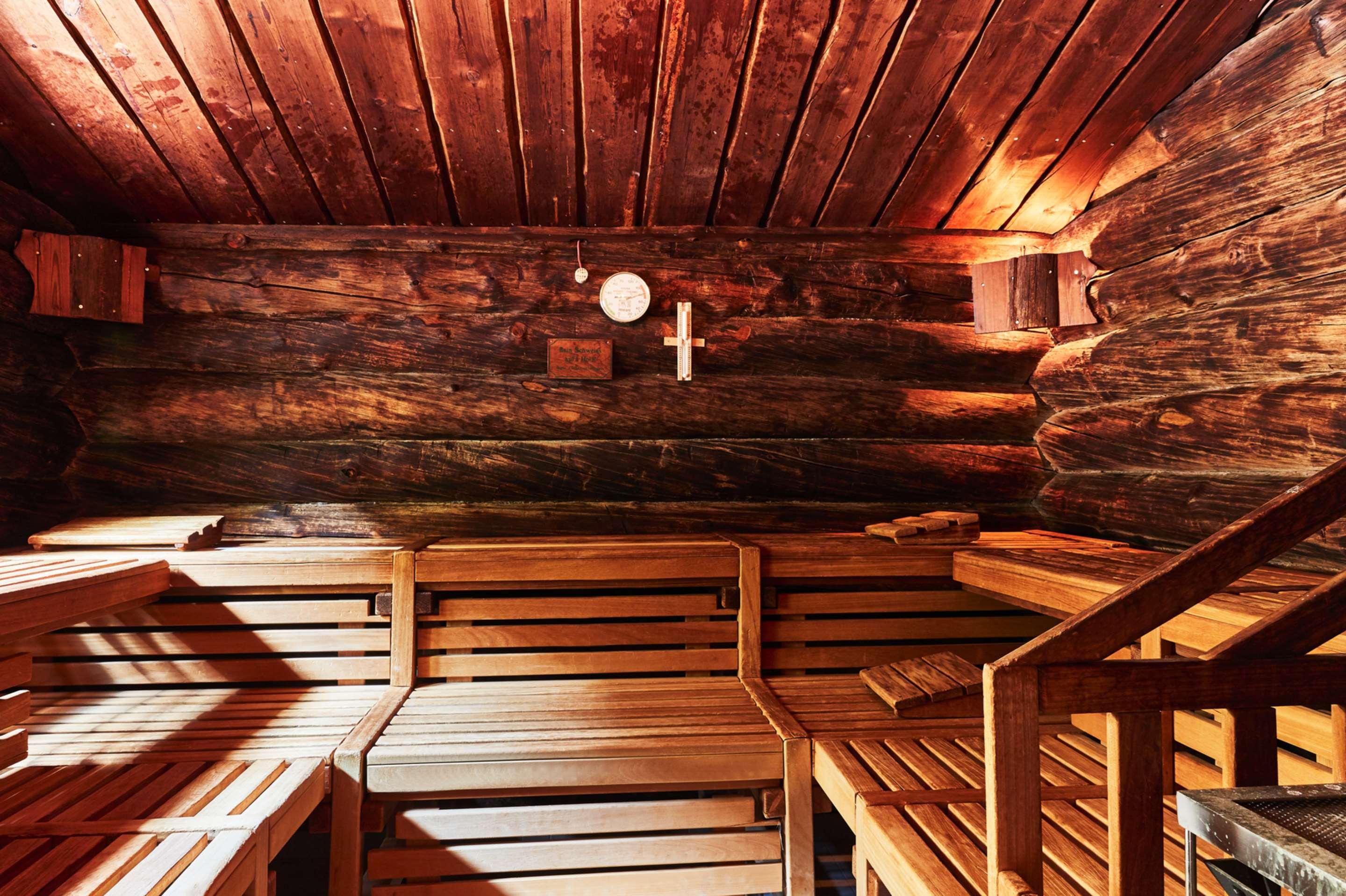 Steigenberger Hotel & Spa Bad Pyrmont Exterior foto The interior of a Finnish sauna